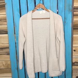 Hyped Unicorn cream cardigan